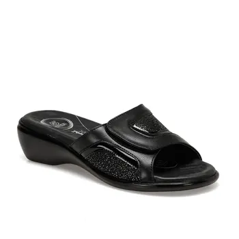 

FLO 92.4 M0008.Z Black Female Slippers Polaris 5 Point