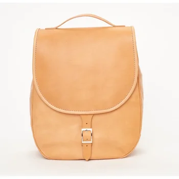 

Catana Back. Backpack soft leather vegetable tanned Tuscany. 100% made in Italy. Par