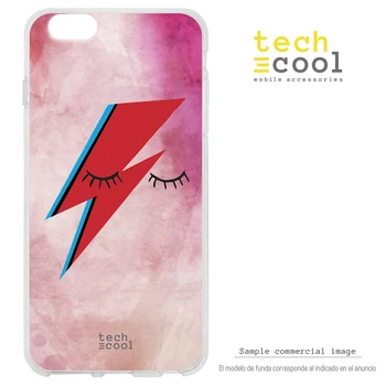 

FunnyTech®Silicone Case for Samsung Galaxy A5 2017 L Davld Bowie Eyelashes pink background