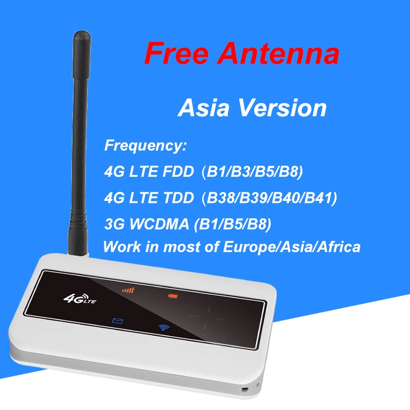 Wireless/Unlock 4G router external antenna(gift) MIFi LTE wifi Mini wi-fi 150Mbps sim card portable pocket Network hotspot Stick 