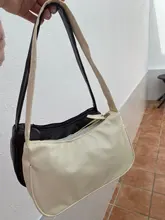 Bolso de piel sintética suave para mujer, bolsa de hombro pequeña de diseño a la moda, Color sólido Retro, Color púrpura