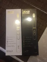 SEAGO-cepillo de dientes eléctrico recargable, compra uno y obtén uno gratis, 4 modos de viaje, con 3 cabezales, regalo