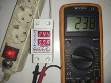 Under-Voltage-Protective-Device Relay Protector Din-Rail Over-Voltage Adjustable 230V