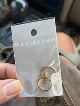 Pendientes de Clip retráctiles de acero inoxidable para mujer y niña, sin perforaciones, Piercing para la oreja, 2 unidades/paquete, Clips de pendientes