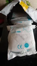 Mascarilla facial ffp2 KN95 con filtro, máscara antipolvo con ventilación, 100 Uds.