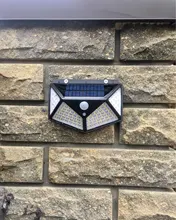 Solar-Light Garden-Decoration Powered PIR Outdoor Waterproof LED Goodland for 180-100