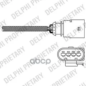 Датчик Кислорода Skoda Octavia(1z) 1.6, Fabia 1.2, Vw Golf V 1.6 Es20289-12b1 Delphi арт. ES20289-12B1
