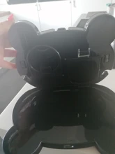 Plato de cena para bebé, accesorio para coche, vajilla de alimentación de oso de dibujos animados, vajilla para comer, platos anticaída para niños