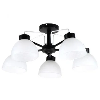 

Chandelier ceiling 5*60 W E27 md.4296-5-S BK + Br