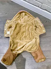 Overalls Fleece Dogs Winter for Star Corduroy Teddy XS M XL