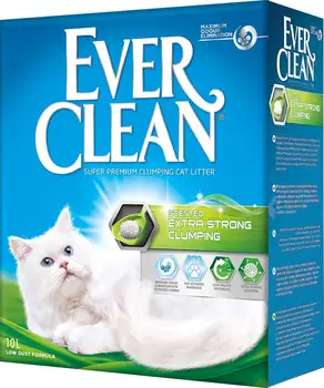 

Ever clean extra strong clumping scented filler bentonite freshness 10 kg 10L