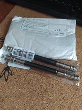 Burlywood de madera ajustable lápiz alargar agujero cabeza lápiz titular extensor boceto de arte herramientas de escritura de alargamiento de lápiz