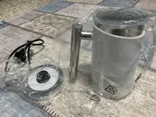 DEVISIB vaporizador de leche eléctrica 3 en 1 de vapor para hacer Cappuccino Latte automática calentador Espumador de café leche calentador frío caliente