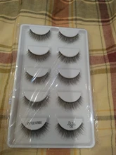 Fake Eyelashes Makeup Daily Natural Thick HBZGTLAD 5-Pairs Handmade 3D