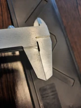 Calibrador Vernier de acero al carbono de 0-150mm, 6 , 0,02mm/0,05mm, escala láser de cuerpo grueso, herramienta de medición de forjado, herramientas de mano de construcción