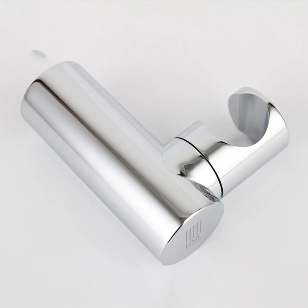 NEW Brass Chrome Handheld Shower Head Holder Bathroom Wall Mounted Bracket Angle Adjustable 03-012