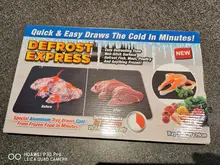 DEKO-bandeja mágica de descongelación rápida, tabla para cortar y descongelar alimentos, fruta, carne, mariscos, utensilios de cocina