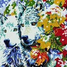 Алмазная мозаика GF 651 Два взгляда 40*50