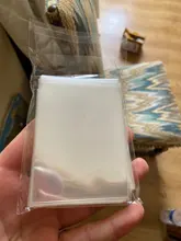 Fundas de cartas para juego de mesa mágico, Protector de cartas de póker, Tarot, tres reinos, 65mm, 90mm, 100 unids/lote