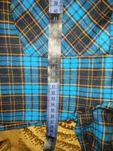 Plaid Shirts Blouses Oversized Women Top Long-Sleeve Blusas Loose Casual Cotton Ladies