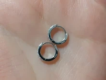 ROXI-pendientes de aro pequeño de Plata de Ley 925 para mujer, aretes simples de círculo redondo de cristal de circón, joyería con rayos geométricos 2020