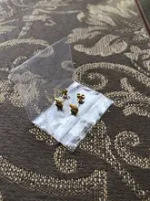 Pendientes minimalistas de Plata de Ley 925 con circonita cúbica para mujer, joyería sencilla geométrica cruzada, pendientes de plata y oro