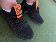 Zapatillas de deporte de malla para hombre, zapatos masculinos informales, deportivos, calzado vulcanizado, ligeras, con cordones, para correr, para andar, a la moda