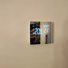 AVATTO-termostato inteligente WiFi para calefacción de suelo eléctrica, controlador remoto de temperatura para caldera de agua/Gas para Google Home y Alexa