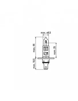 

JBM 10766 lamp OBN H1 GIROFARO 55W
