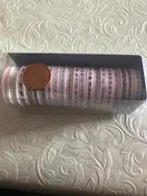 20 unids/pack Multi-color de la cinta de Washi Scrapbooking decorativo cintas adhesivas de papel japonés adhesivo de papelería