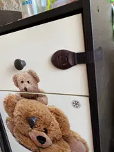 5 unids/lote Puerta de gabinete de cajones nevera baño bebé cerraduras de seguridad para niños bebé cerraduras de seguridad