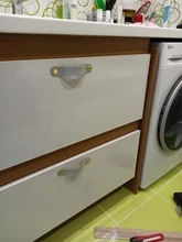 Tiradores de tocador de cuero para armario, asa suave de puerta, modernos, negros, para cocina y mobiliario