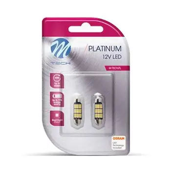 

LB816W - Blister 2x LED- C5W 41mm 9xSMD5630 12V, white M-Tech
