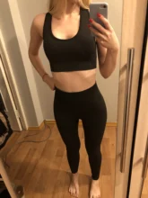 Running Leggings Shirts Workout-Pants Crop-Top Gym-Clothing Yoga-Set Sports-Suits Fitness