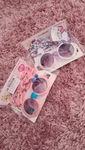 Baby Headband Sunglasses-Set Hair-Accessories Bowknot Girls Kids Children Cartoon Cute