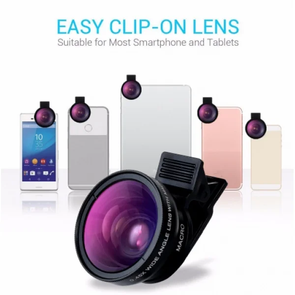 Lens universal lens for smart phone 0.4 lens(Silver