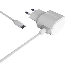 Настенное зарядное устройство+ Сертифицированный MFI кабель Lightning белый