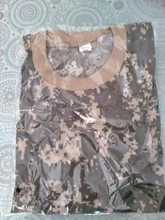 Camiseta táctica de camuflaje de manga corta para hombre, camiseta de combate de secado rápido, camiseta del ejército militar, camisetas de camuflaje para senderismo y caza