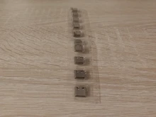 10 Uds SMT USB 3,1 tipo-C 16pin conector hembra para móvil puerto de carga de teléfono de carga remolque pies macho