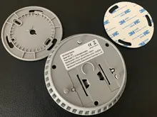 Detector de humo inteligente con Wifi para el hogar y la cocina, Sensor de alarma de fuego inalámbrico, Control por aplicación Smart Life, Tuya