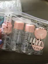 Container-Bottle Cosmetic Travel-Accessories Plastic Make-Up Face-Cream Empty Transparent