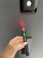 Oauee-alarma de bolígrafo de contacto inteligente AC1010 medidor de detector de voltaje de CA, probador de Sensor, bolígrafo