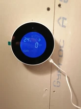 Sgooway-Detector de fugas de Gas Natural, Tuya, con WiFi, alarma de detección de Gas, Sensor de temperatura LCD para Smart Life