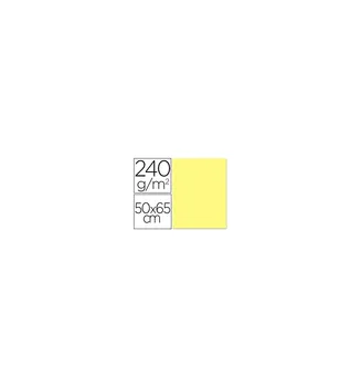

Cardboard led paper 50X65 CM 240G/M2 yellow medium pack of 25 PCs