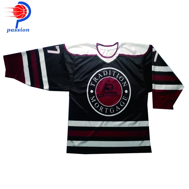 Sublimated 100% Polyester Wholesale Mens Hockey Jersey - China Ice Hockey  Jersey and Hockey Jersey price