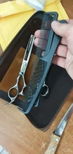 Juego profesional de tijeras para peluquería, accesorios para corte de pelo, para peluquero de alta calidad de salón, opción multicolor de 6 pulgadas