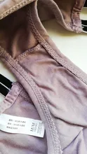 QIWN-bragas deportivas sin costuras para mujer, ropa interior Sexy con letra rosa, lencería cintura baja, Tanga de Yoga