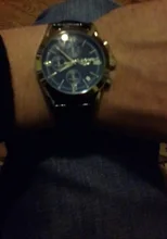 LIGE-Reloj analógico con correa de cuero para hombre, cronógrafo a la moda, de lujo superior, de cuero premium, impermeable, para deporte, nuevo, 2020