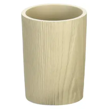 

Glass for toothbrushes Tronco polyresin color beige