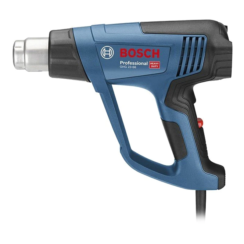 Фен технический BOSCH GHG 23-66 (2300 Вт; температура 50-650 °C; 10 скоростей; плавная регулировка температуры; возможно